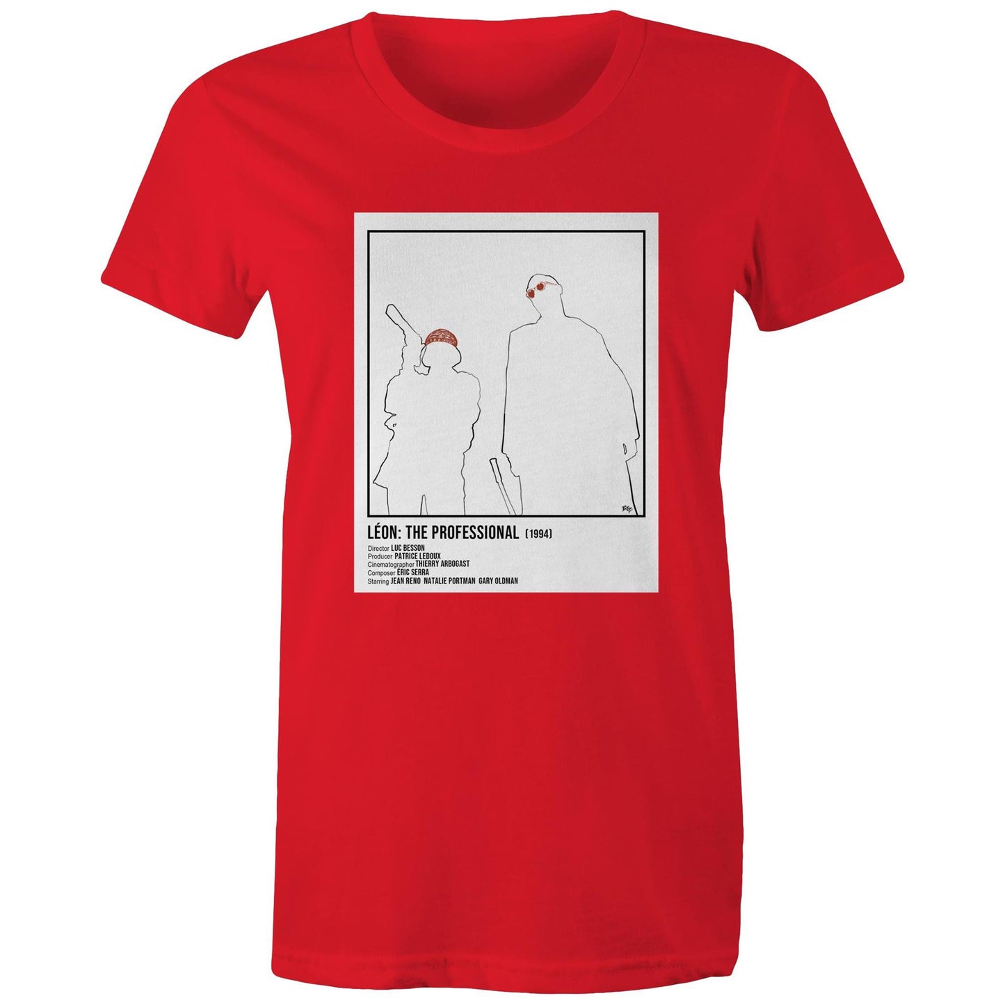 Leon The Professional - Women's Maple Tee