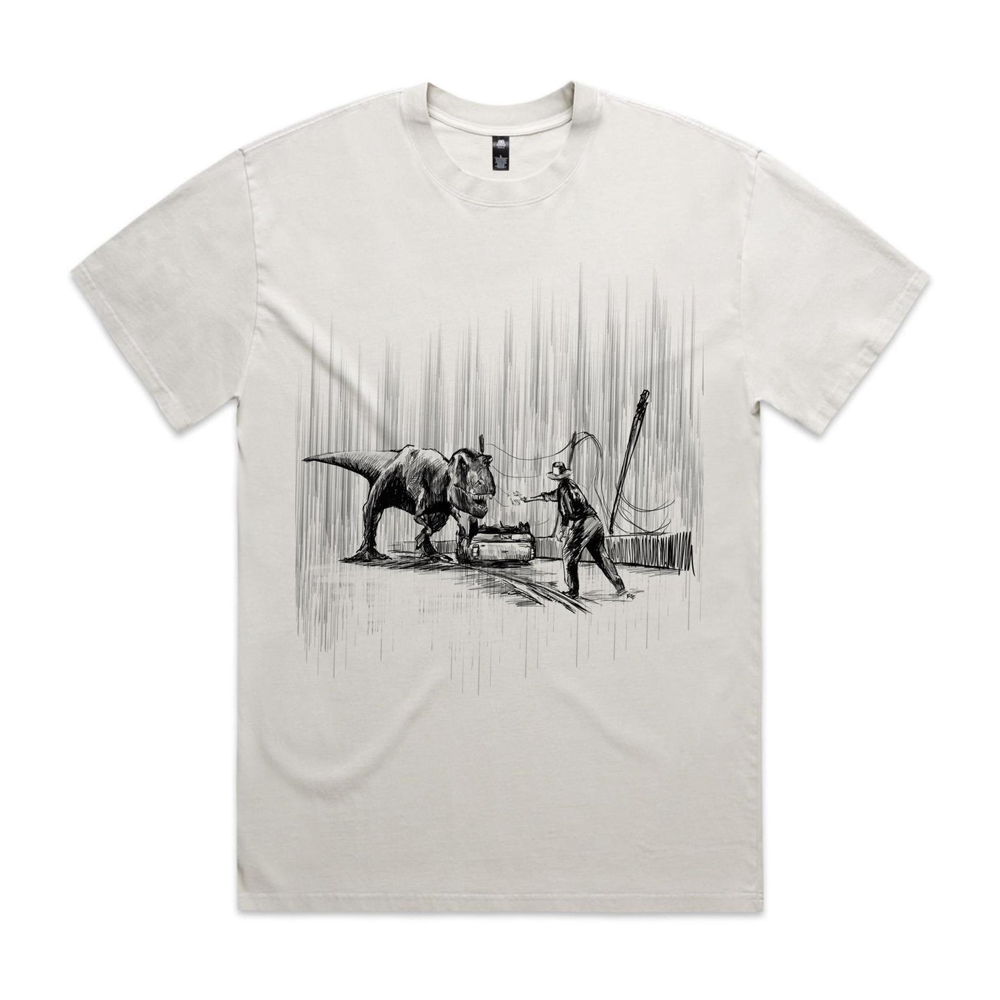 "Where did the vehicles stop?" - Box Tee