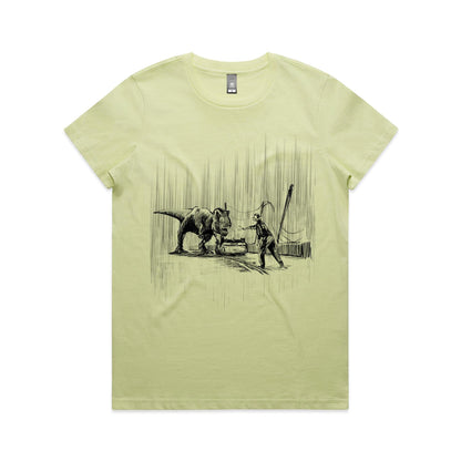 "Where did the vehicles stop?" - Women's Tee