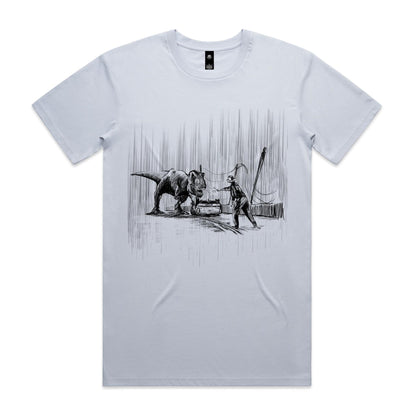 "Where did the vehicles stop?" - Classic Tee