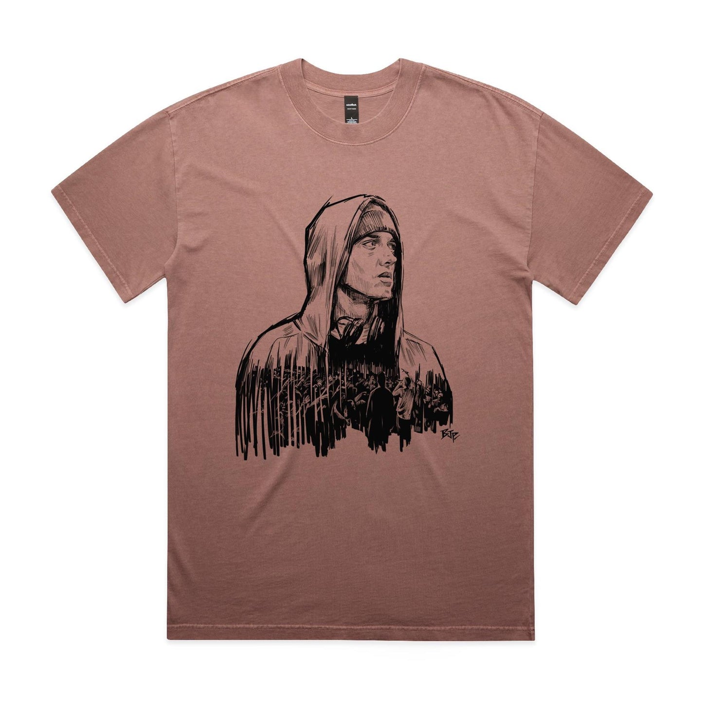 8 Mile - Heavy Faded Tee