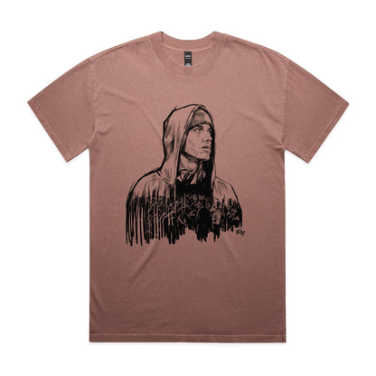 8 Mile - Heavy Faded Tee