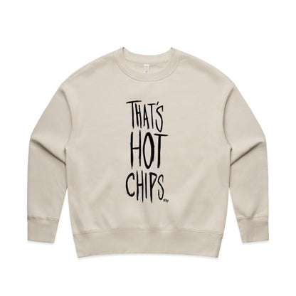 That's Hot Chips - Woman's Crew Jumper